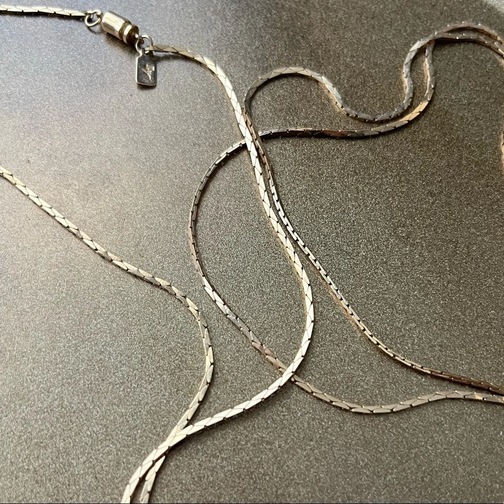 Vintage ACT II Gold Tone Multi-Wear Long Necklace - Picture 10 of 15